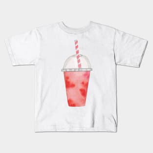 Strawberry milkshake Kids T-Shirt